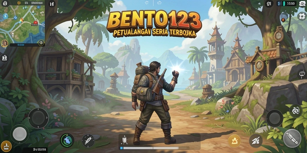 Gameplay seru dalam eksplorasi dunia BENTO123 yang luas.