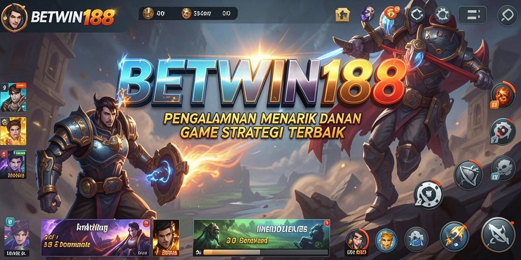 Tampilan gameplay BETWIN188 yang penuh aksi dan strategi.