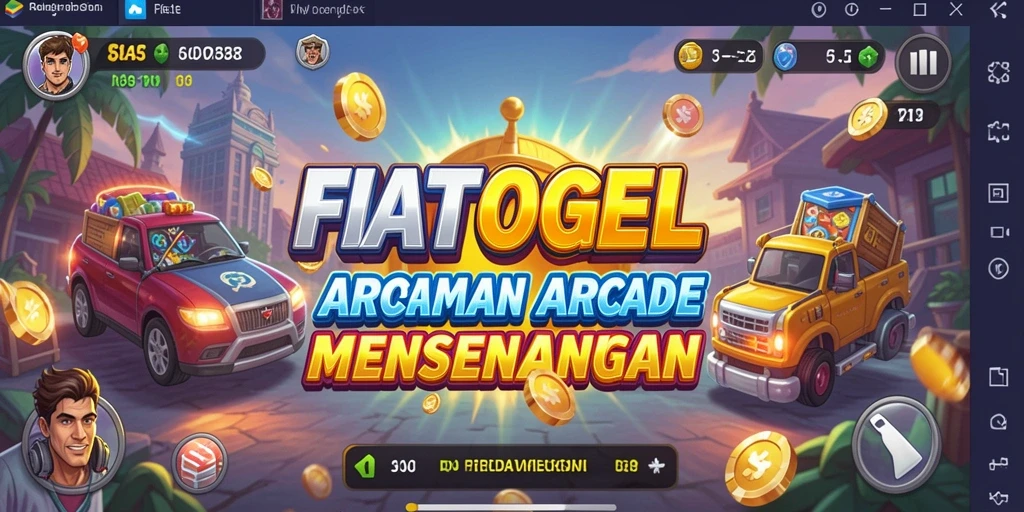 Tampilan gameplay seru dari FIATOGEL dengan grafis menakjubkan.