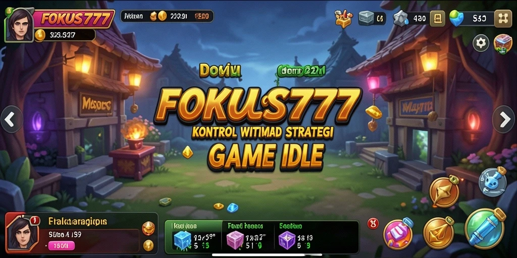 Tampilan menarik dari gameplay dalam FOKUS777 yang penuh strategi.