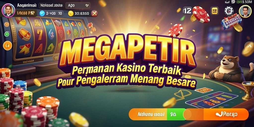 Gameplay seru MEGAPETIR dengan grafis menakjubkan.