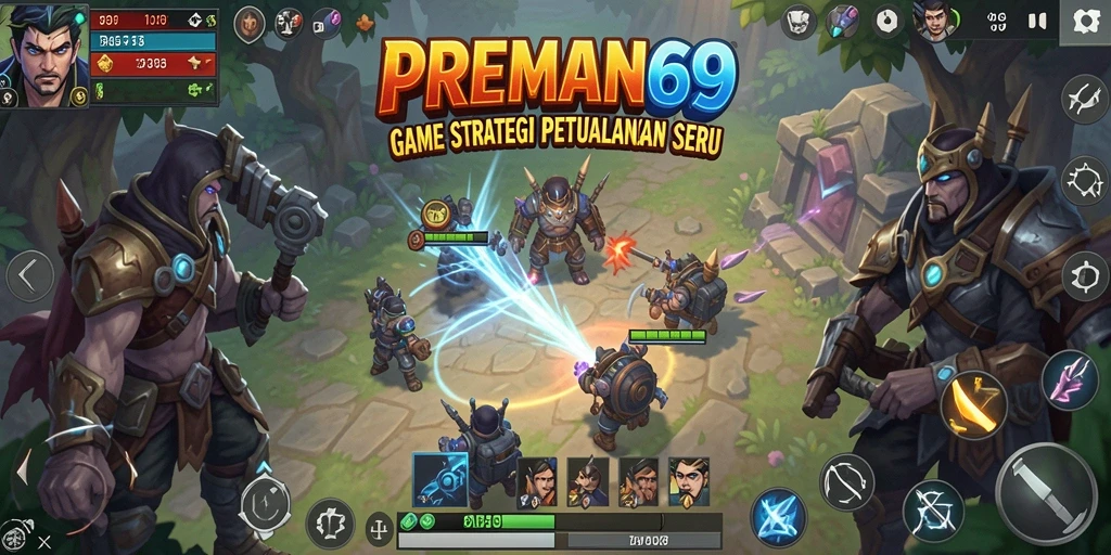 Tangkapan layar gameplay <strong>PREMAN69</strong> yang menampilkan strategi lapangan yang menantang.