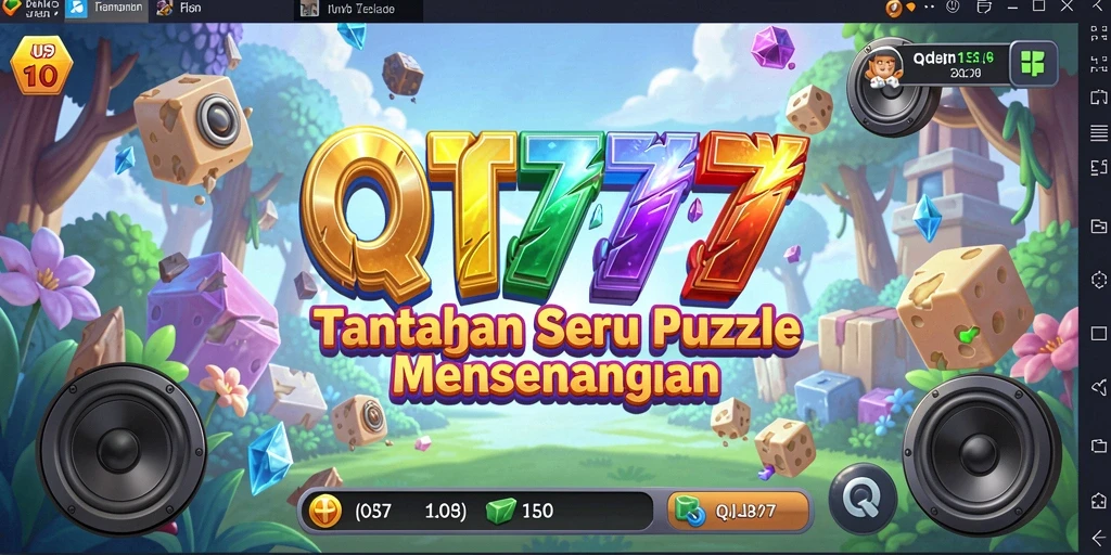 Tampilan gameplay QT777 yang menarik dan penuh warna.