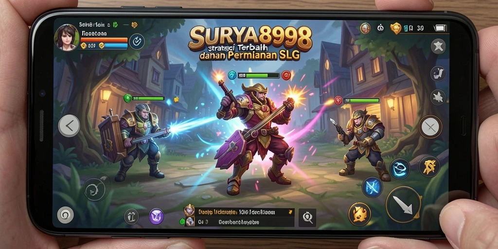 Tampilan gameplay <strong>SURYA898</strong> yang seru dan strategi mendalam.