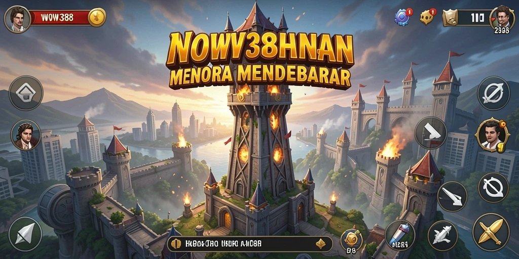 Gameplay mendebarkan Tower Defense dengan strategi menara yang unik.